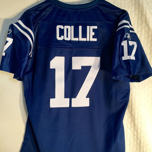 Reebok INDIANAPOLIS COLTS AUSTIN COLLIE Women's Premier JERSEY. Name and number - Picture 2 of 4
